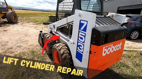 skid steer excess pressure on lift cylinders|bobcat lift cylinder repair.